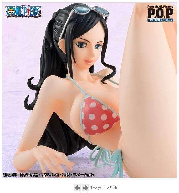 《P.O.P 泳裝版羅賓》美腿往上一舉讓人受不了啊