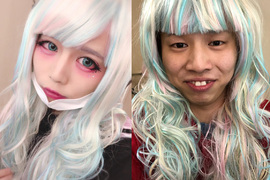 不要懷疑的《整形級彩妝》系列~這兩張照片真的是同一位 不要懷疑的《整形級彩妝》系列~這兩張照片真的是同一位