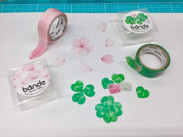 《花瓣紙膠帶》世界首創單片特殊構造搶先迎接春天到來♪