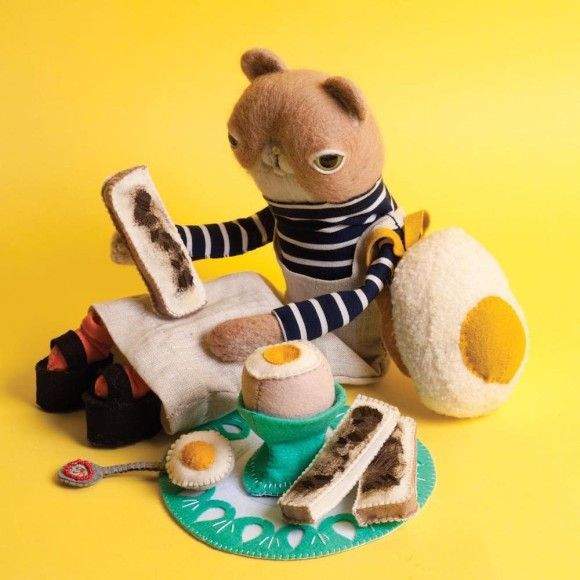 表情小厭世《動物擬人羊毛氈布偶》介於可愛與詭異的界線之間♥ 表情小厭世《動物擬人羊毛氈布偶》介於可愛與詭異的界線之間♥