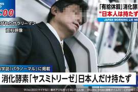 《日本人不休年假的理由》竟然是因為身體缺少「年假消化酵素」!?(淚笑) 《日本人不休年假的理由》竟然是因為身體缺少「年假消化酵素」!?(淚笑)