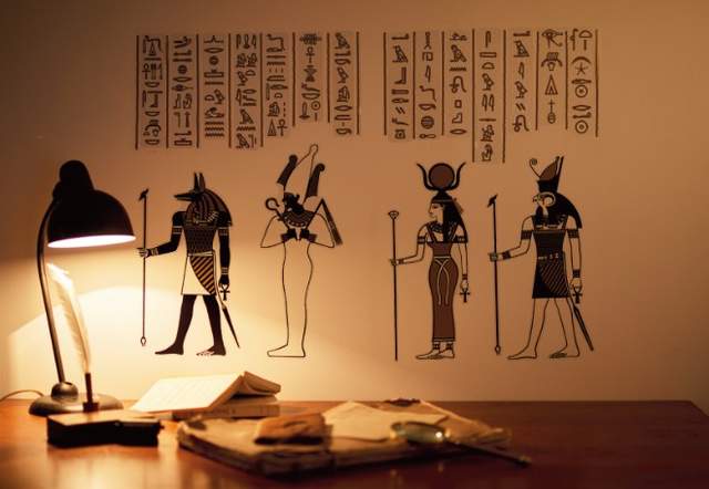 《古埃及壁貼》貼上去瞬間把房間變成金字塔陵墓（？）