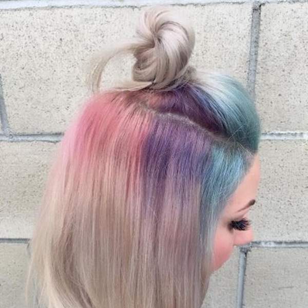 超夢境染髮《彩虹髮根》讓頭髮隨風吹動時散發刺眼光芒 - 圖片1