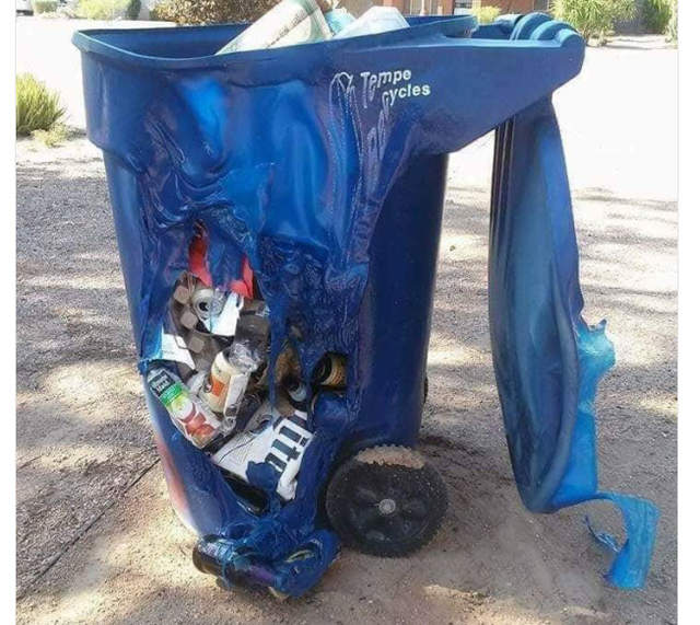 美國《熱到飛機無法起飛》是貨真價實熱到融化了...