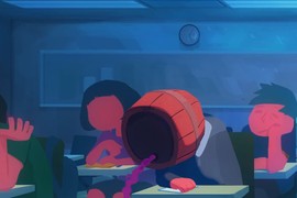 動畫短片《午後課堂》想睡又不能睡實在好痛苦... 動畫短片《午後課堂》想睡又不能睡實在好痛苦...