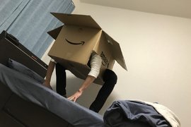 網友發現《amazon紙箱的正確用法》原來是「腐生物」的身體啊~ 網友發現《amazon紙箱的正確用法》原來是「腐生物」的身體啊~