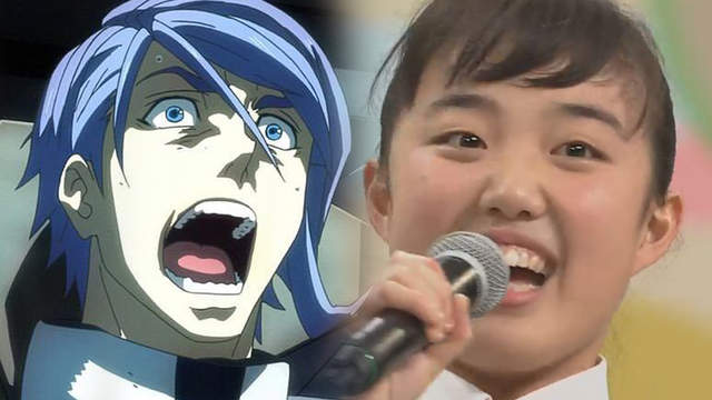 表情超生動《女高中生演唱鋼彈鐵血孤兒片尾曲》絕對可以朝演藝圈發展…… 表情超生動《女高中生演唱鋼彈鐵血孤兒片尾曲》絕對可以朝演藝圈發展……