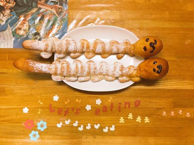 麵包店正流行《謎之生物しましま麵包》據說超受小孩子歡迎