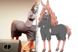 聲優工作不簡單《人馬COSPLAY登台》裡面究竟是什麼構造啊…… 聲優工作不簡單《人馬COSPLAY登台》裡面究竟是什麼構造啊……