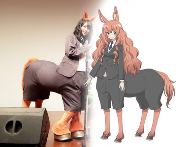 聲優工作不簡單《人馬COSPLAY登台》裡面究竟是什麼構造啊…… 聲優工作不簡單《人馬COSPLAY登台》裡面究竟是什麼構造啊……