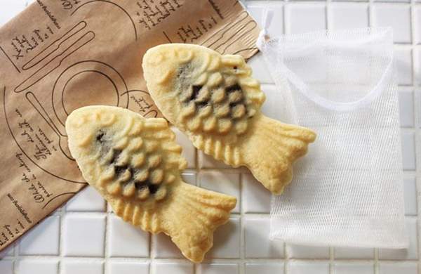 超可口《鯉魚餅香皂》100%的還原度讓人忍不住一口咬下啦～