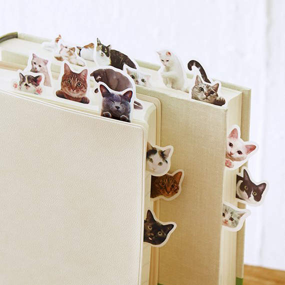 《躲貓貓書籤》把愛打擾主人的喵星人們全部變成惹便利貼❤ 《躲貓貓書籤》把愛打擾主人的喵星人們全部變成惹便利貼❤