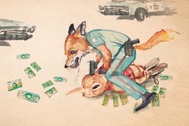 《歡迎來到我的社區》可愛動物包裝之下的黑暗殘忍繪本... 《歡迎來到我的社區》可愛動物包裝之下的黑暗殘忍繪本...