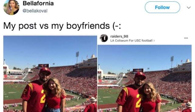 網友討論《我PO的跟我男友PO的》光看內容就可以知道男女想法差很大ww 網友討論《我PO的跟我男友PO的》光看內容就可以知道男女想法差很大ww