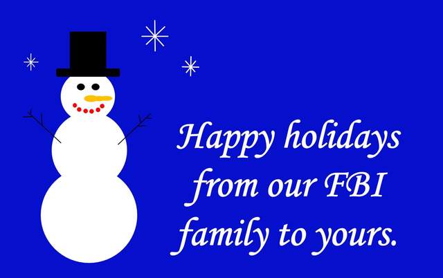 《FBI超陽春聖誕賀圖》網友表示：連張圖都做不好真的可以信賴嗎？