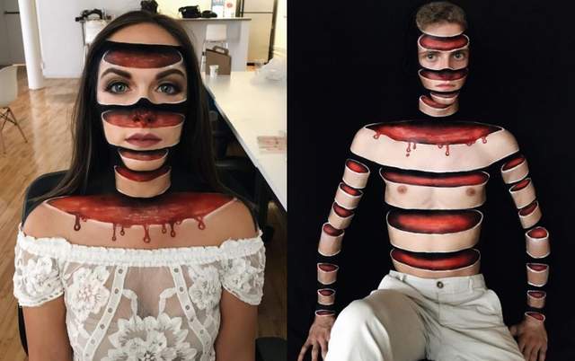 騙眼睛的《人體橫切面化妝法》真是醫學系遺珠啊