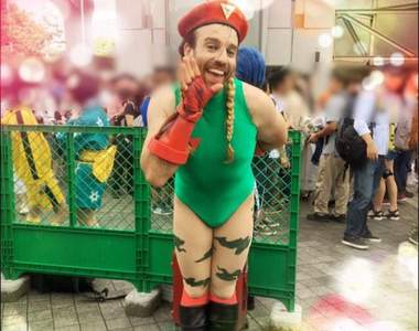 C92 Cosplay《鬍鬚女》扮演快打旋風Cammy 開高叉也完全毫無違和感(●▼●;) C92 Cosplay《鬍鬚女》扮演快打旋風Cammy 開高叉也完全毫無違和感(●▼●;)