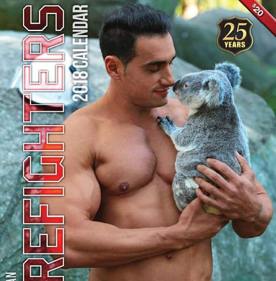 《澳洲消防隊員猛男月曆2018》今年的重點是裸上身拯救小動物(誤) 《澳洲消防隊員猛男月曆2018》今年的重點是裸上身拯救小動物(誤)