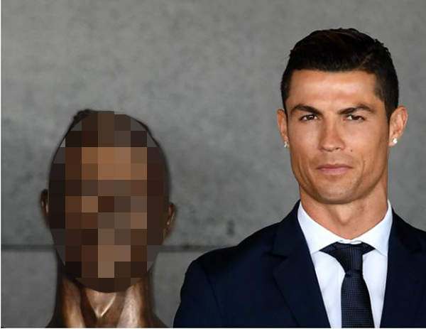 《C羅納多銅像揭幕》網友笑到翻三圈理由是...