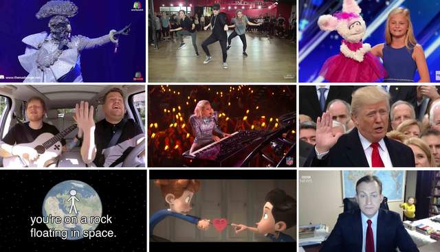 YouTube排行《2017全球瘋傳影片TOP 10》還記得BBC老爹嗎? YouTube排行《2017全球瘋傳影片TOP 10》還記得BBC老爹嗎?