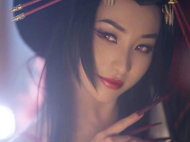 陰陽師Cosplay《神威Kamui》最美最媚的三尾狐~都要被魅惑了 陰陽師Cosplay《神威Kamui》最美最媚的三尾狐~都要被魅惑了