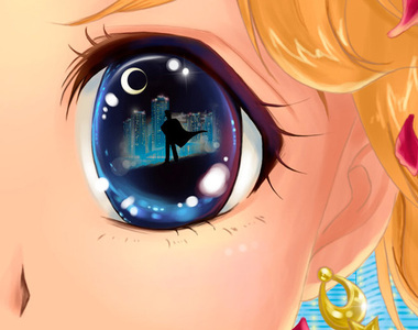繪師Pillara筆下《美少女戰士的眼底之美》水手月亮的眼裡果然是燕尾服蒙面俠啊 ❤ 繪師Pillara筆下《美少女戰士的眼底之美》水手月亮的眼裡果然是燕尾服蒙面俠啊 ❤