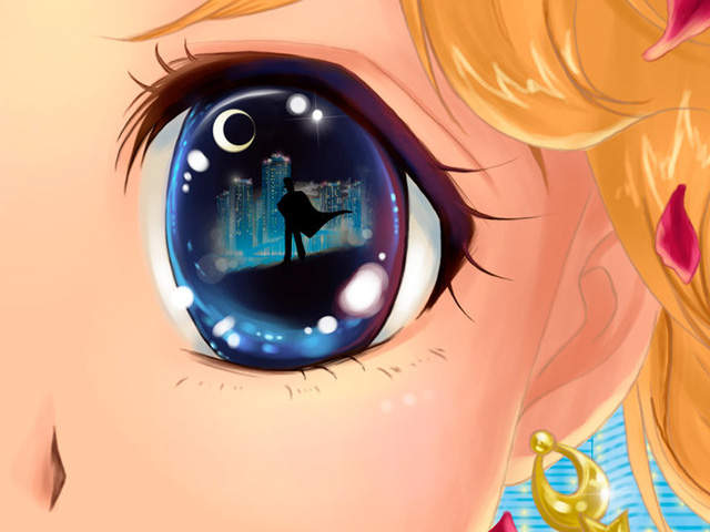 繪師Pillara筆下《美少女戰士的眼底之美》水手月亮的眼裡果然是燕尾服蒙面俠啊 ❤ 繪師Pillara筆下《美少女戰士的眼底之美》水手月亮的眼裡果然是燕尾服蒙面俠啊 ❤