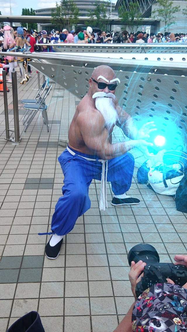 《C92龜仙人》筋肉壯男清水泰地這回變身的角色是武天老師耶 《C92龜仙人》筋肉壯男清水泰地這回變身的角色是武天老師耶