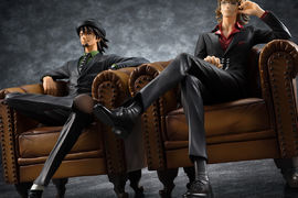 《TIGER & BUNNY》虎叔與巴納比的慵懶坐姿模型 不收一對不行啊啊(幫荷包君QQ) 《TIGER & BUNNY》虎叔與巴納比的慵懶坐姿模型 不收一對不行啊啊(幫荷包君QQ)
