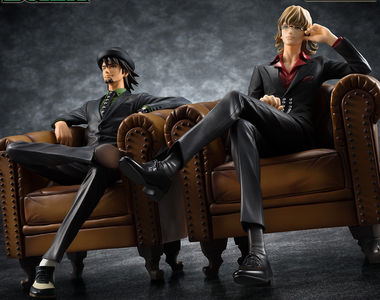 《TIGER & BUNNY》虎叔與巴納比的慵懶坐姿模型 不收一對不行啊啊(幫荷包君QQ) 《TIGER & BUNNY》虎叔與巴納比的慵懶坐姿模型 不收一對不行啊啊(幫荷包君QQ)