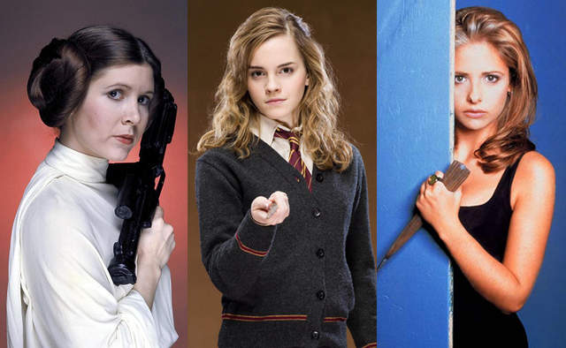 《影劇中最受喜愛女角TOP 10》第一名到底是莉亞 妙麗還是巴菲呢? 《影劇中最受喜愛女角TOP 10》第一名到底是莉亞 妙麗還是巴菲呢?