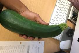 女職員問《老闆在我桌上放又粗又長的西葫蘆》還對我眨眼代表什麼意思...... 女職員問《老闆在我桌上放又粗又長的西葫蘆》還對我眨眼代表什麼意思......