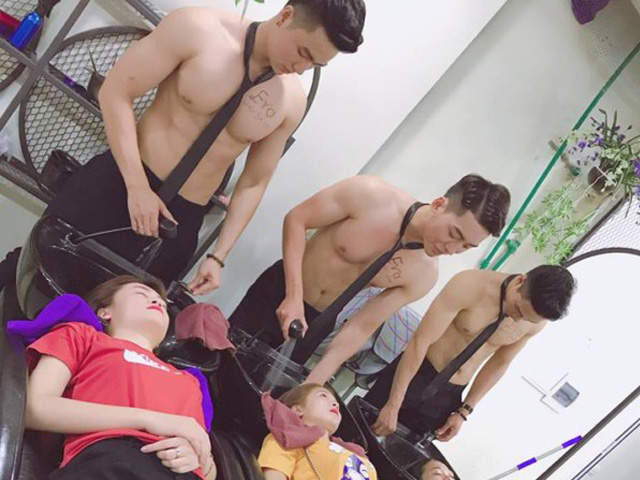 《越南小鮮肉美髮店》剪頭髮還送猛男秀呦~