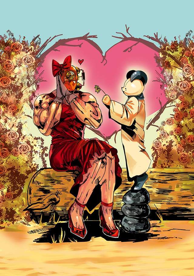 《泰迪熊妖精×肌肉女漢子》結婚後才知道另一半原來是女孩…