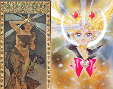細數那些《美少女戰士致敬的名作》原來這些扉頁構圖跟靈感是來自於這裡 細數那些《美少女戰士致敬的名作》原來這些扉頁構圖跟靈感是來自於這裡