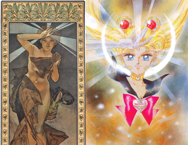 細數那些《美少女戰士致敬的名作》原來這些扉頁構圖跟靈感是來自於這裡 細數那些《美少女戰士致敬的名作》原來這些扉頁構圖跟靈感是來自於這裡