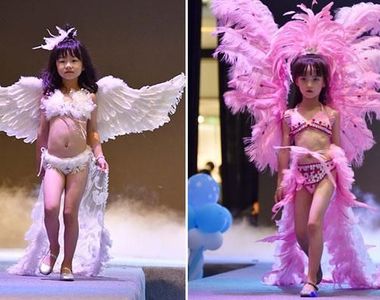 《幼女內衣秀引發批評》到底是物化孩子還是建立自信呢? 《幼女內衣秀引發批評》到底是物化孩子還是建立自信呢?