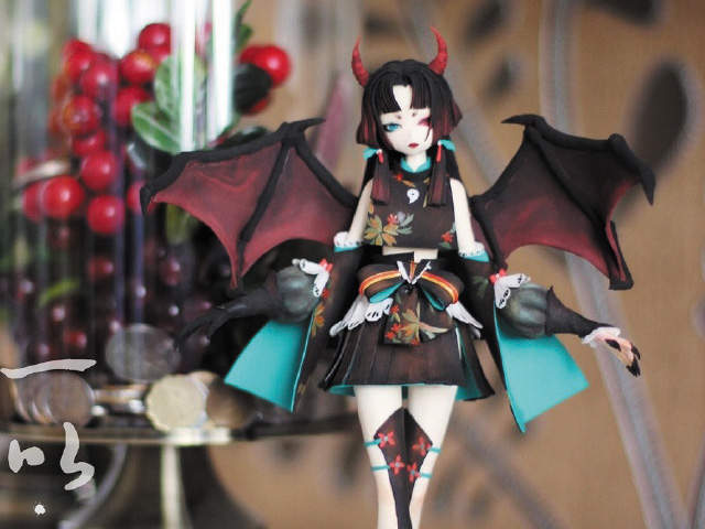 輕黏土達人手工捏出《陰陽師模型》還有許多作品唷～手真的超巧啊