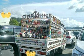 《超越平面次元的痛車》這算痛車嗎?這已經是模型展示車了吧XD 《超越平面次元的痛車》這算痛車嗎?這已經是模型展示車了吧XD