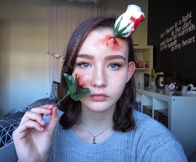 《13歲小女孩的特殊化妝》年紀輕輕就有一雙巧手 將來一定不得了 《13歲小女孩的特殊化妝》年紀輕輕就有一雙巧手 將來一定不得了