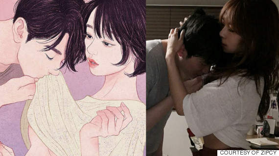 情慾流動中♡《新婚夫妻間的親密動作真實版》這次換繪師親自上場