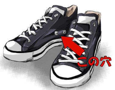 《意外不為人知的真正用途》Converse球鞋上的洞原來還可以這樣用!? 《意外不為人知的真正用途》Converse球鞋上的洞原來還可以這樣用!?