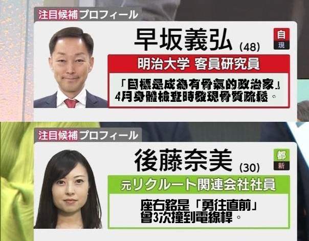 引爆笑點《東京電視台介紹選舉人的超狂方法》這是黑歷史大公開吧