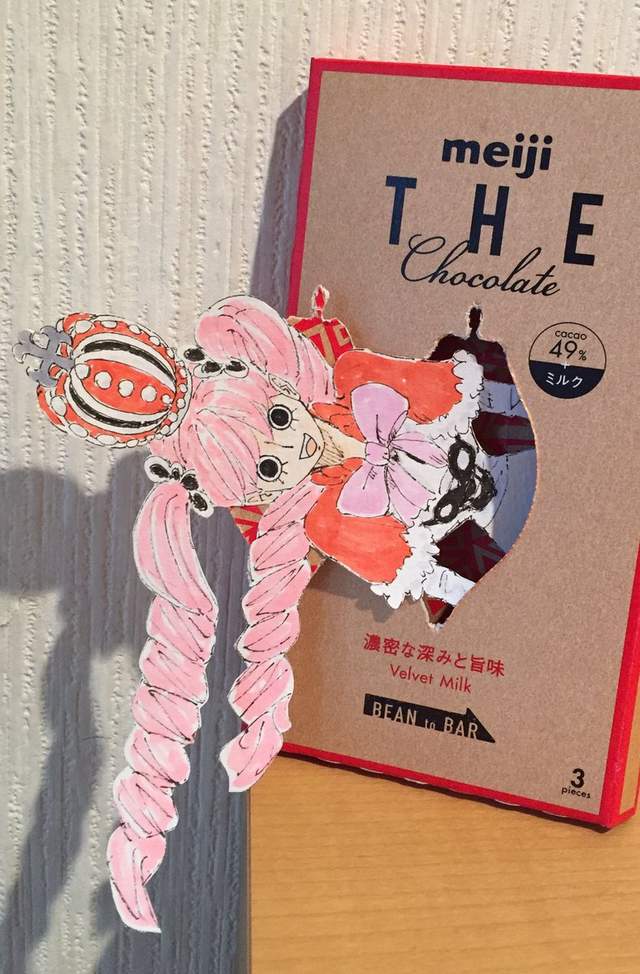 《明治巧克力新包裝紙雕改造》看網友們變出美麗紙雕 《明治巧克力新包裝紙雕改造》看網友們變出美麗紙雕