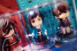 《無印良品壓克力罐》拿來做為黏土人展示超好用der~裝其他小模型也OK喔 《無印良品壓克力罐》拿來做為黏土人展示超好用der~裝其他小模型也OK喔