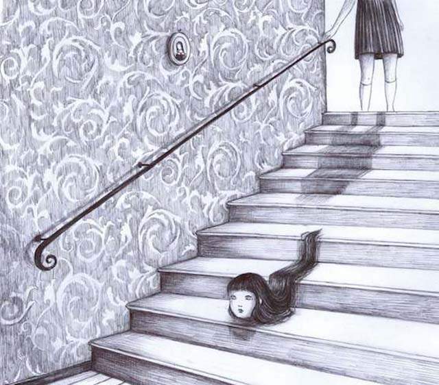 《詭異風少女插畫》簡直就是義大利的伊藤潤二 - 圖片1