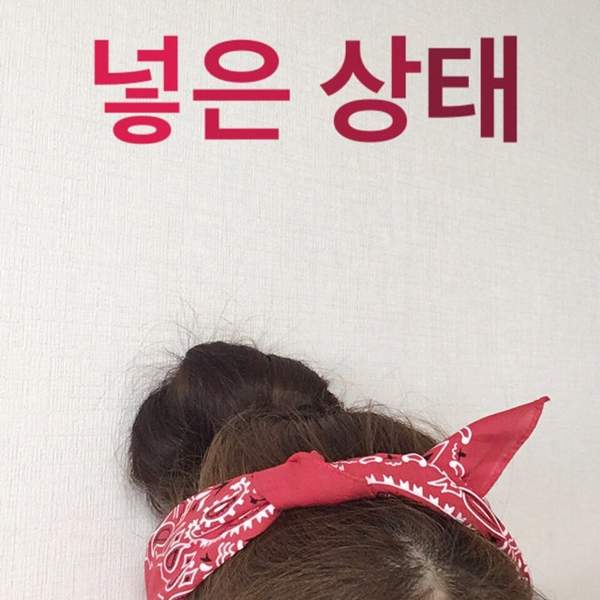 極簡單《方巾變髮帶》不想戴時取下來圍在脖上剛剛好 - 圖片11