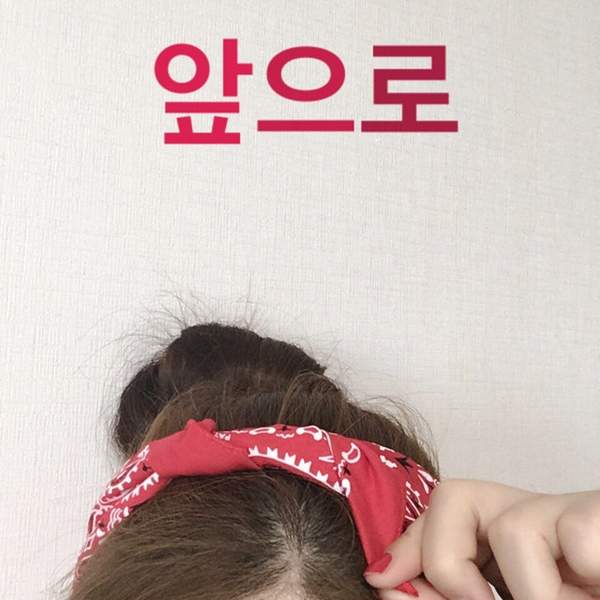 極簡單《方巾變髮帶》不想戴時取下來圍在脖上剛剛好 - 圖片12