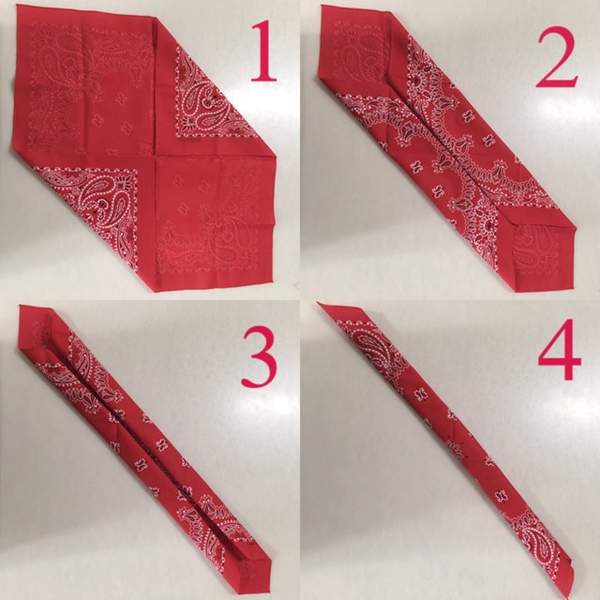 極簡單《方巾變髮帶》不想戴時取下來圍在脖上剛剛好 - 圖片8