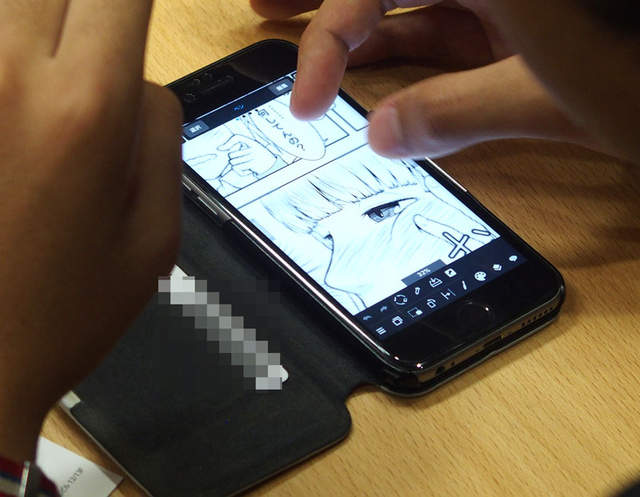 新人漫畫家《用手指在手機上作畫》編輯部完全沒發現 新人漫畫家《用手指在手機上作畫》編輯部完全沒發現